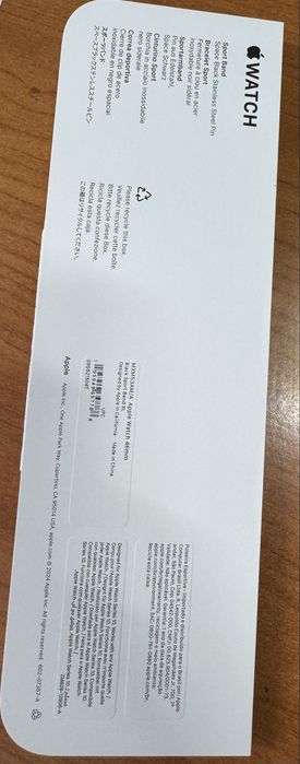 Curea / Bratara  Apple Watch Black Originala marime XL