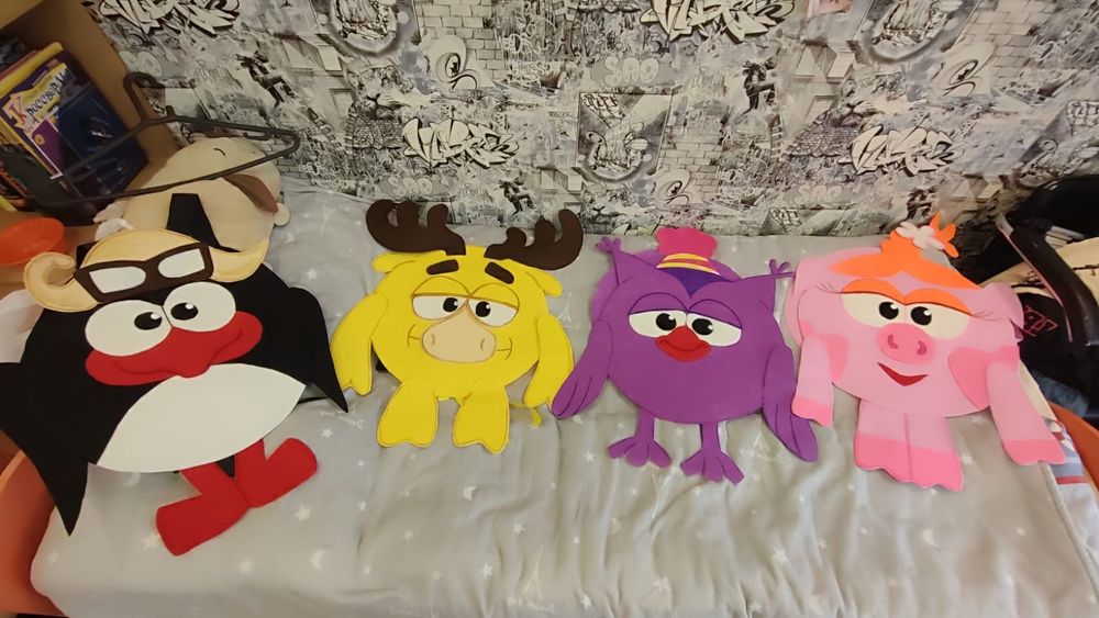 Костюмы смешариков