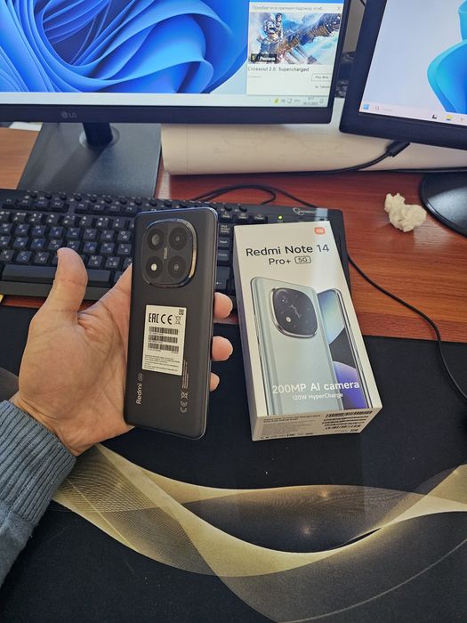 Redmi note 14pro +5G 12/256gb(2025)ideal iwlawi zur aybi yuq tozza