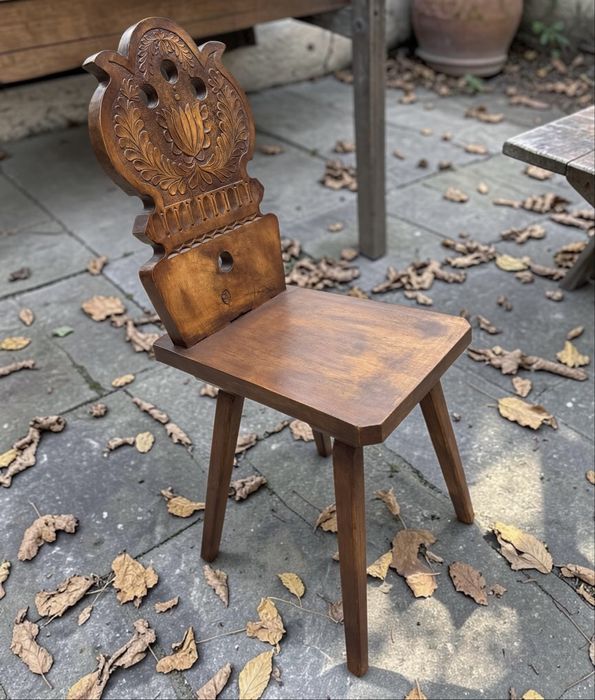 Set mobilier terasa stil Brancovenesc