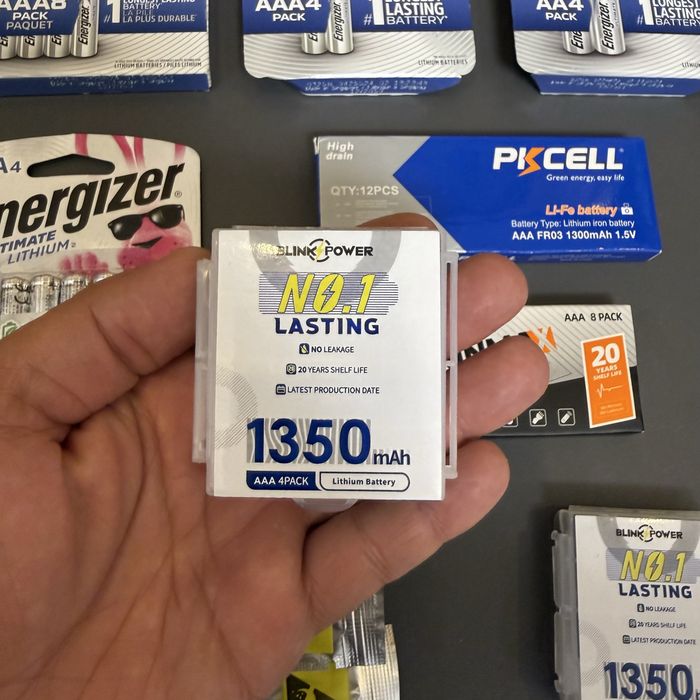 Батарейки (Энерджайзер) Energizer Ultimate Lithium - AAA для GPS