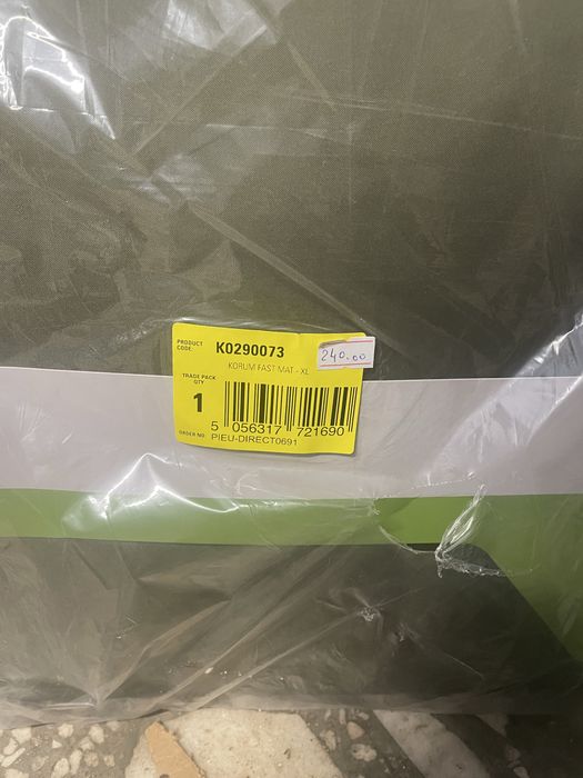 Saltea primire Korum Supa Lite Fast Mat, XLarge