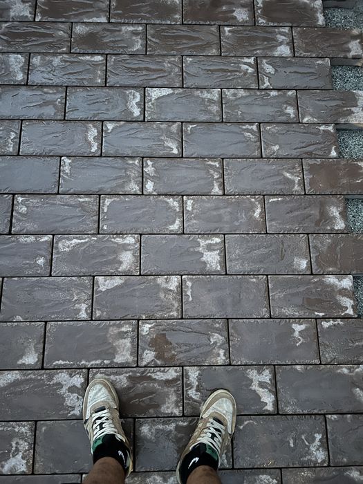 Укладка брусчатки