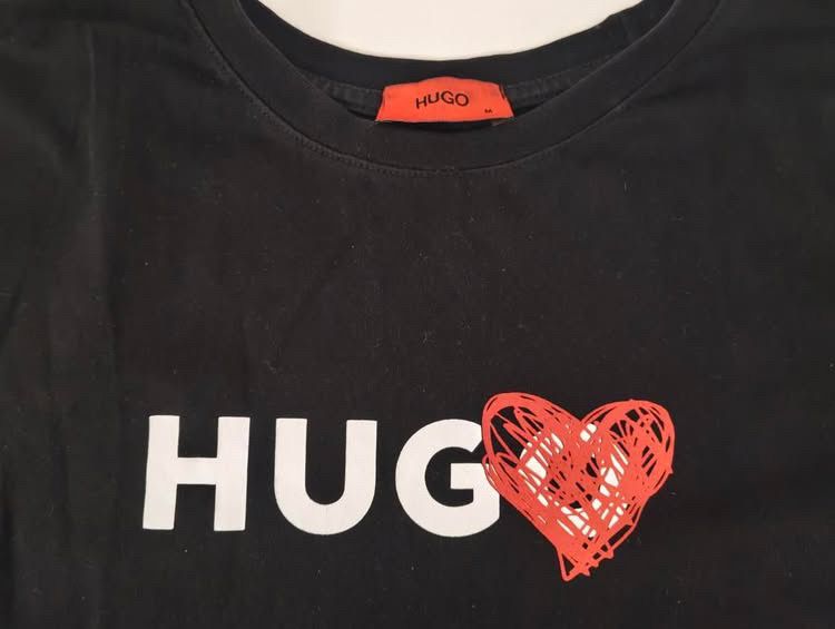 Мъжка тениска HUGO – черна