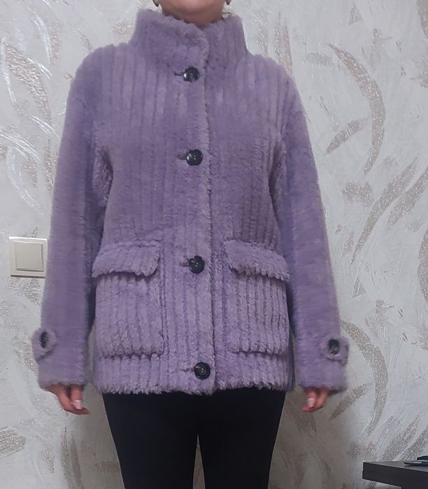 Пиджак-дубленка зима