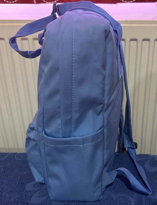 Rucsac personalizat Hell Ice Coffee albastru, nou, nefolosit