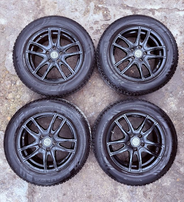 Jante Impecabile 5x108 ET45 6.5J + Cauciucuri Noi Fulda 215/60/R16