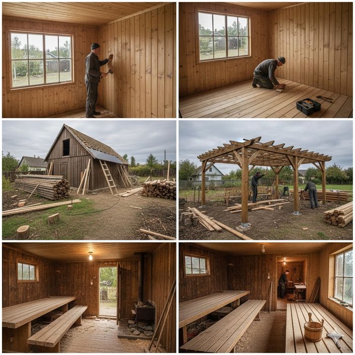 Плотницкие и столярные работы