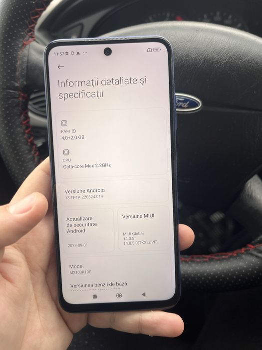 Vând Xiaomi Redmi Note 10 5G – 128 GB, stare foarte bună