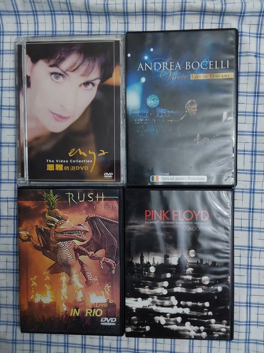 Dvd muzica rock concerte