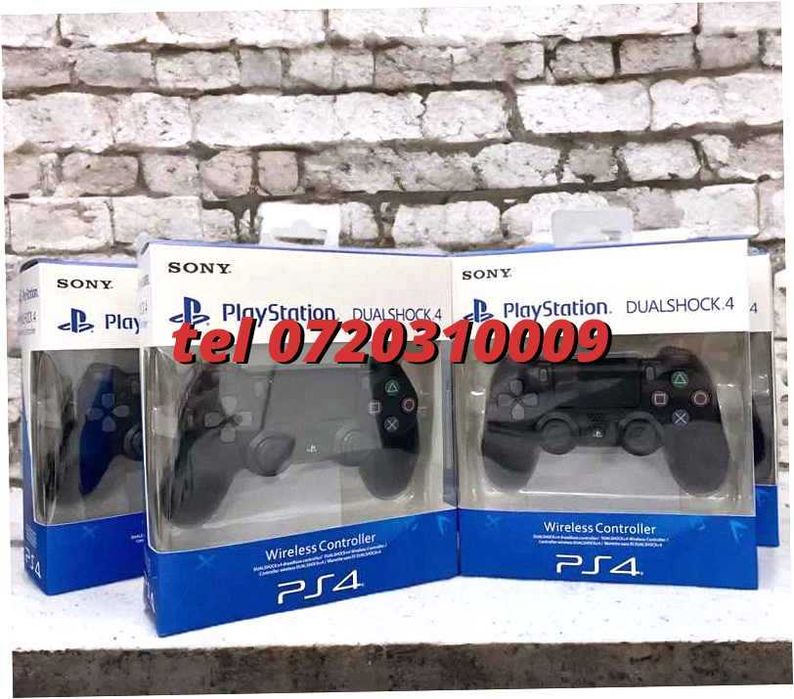 Controller Ps4 Wireless Negru Cutie Originala