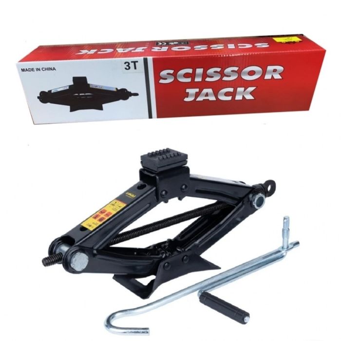 Домкрат ромбический механический. Ромбик.