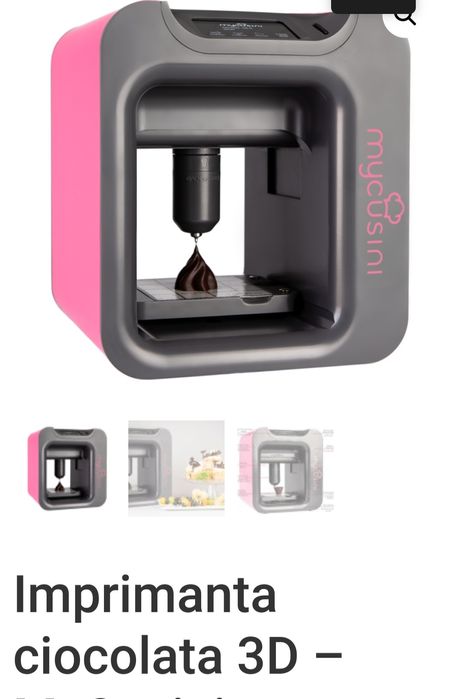 Imprimanta ciocolata 3D – MyCusini