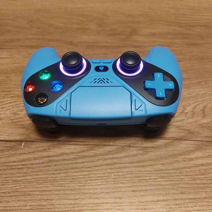 Безжичен Геймпад за PS5 / PC – Модел RH-5188 с RGB и Turbo функция
