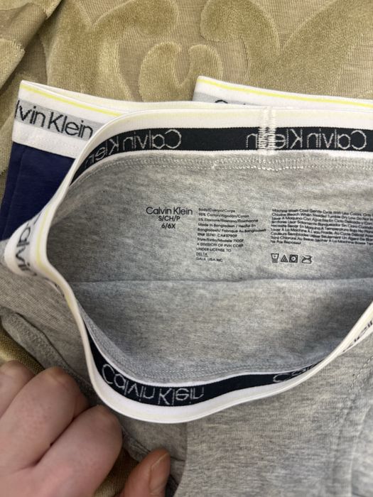 Трусики calvin clein размер на 6 лет