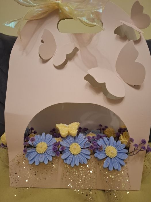 Букети от ароматни соеви свещи