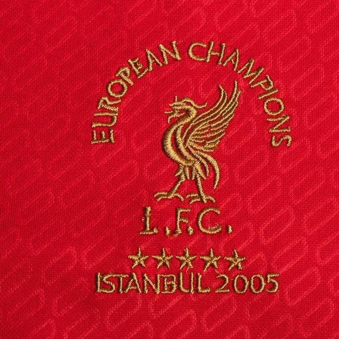 -50% LFC Ретро тениска Ливърпул Истанбул Liverpool / Milan 2005 M