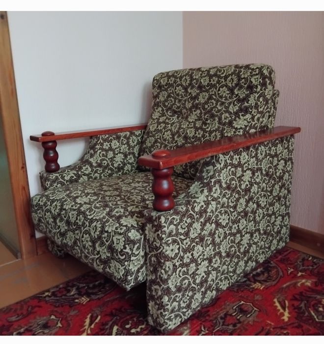 Кресло 2 шт.Натуральное дерево