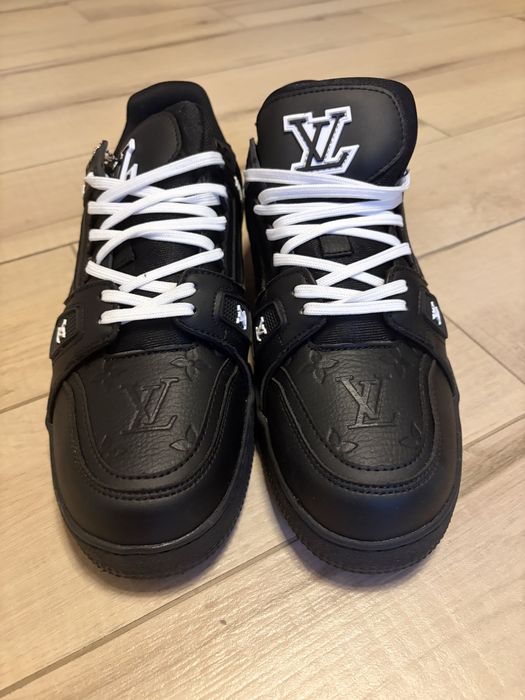 Louis Vuitton Black Embessed Monogram