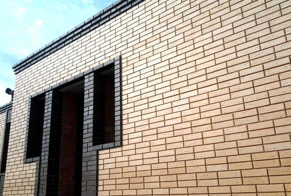 КладкаБалконаГиштКирпичБлокФасадПадрашивкаОблицовочныйКирпичомДемантаж