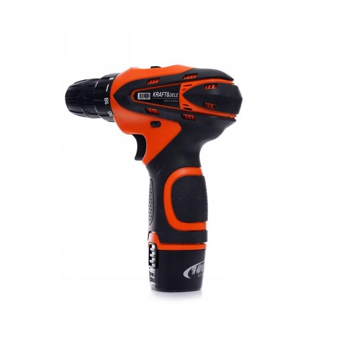 Filetanta, masina pentru gaurit, 18V Li-ion, 1300 mAh, 1100 rpm, Kraft