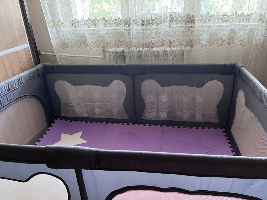 Tarc de joaca pentru copii - Lionelo Willow 127 x 187 cm