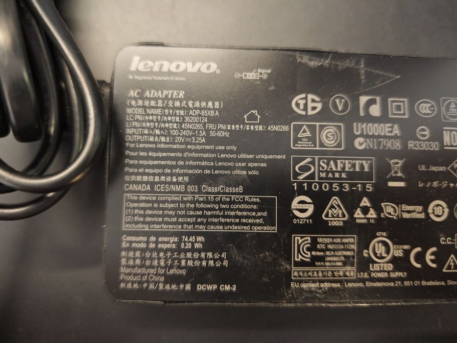 Lenovo 13,3, I3 6100u, 12 gb ram