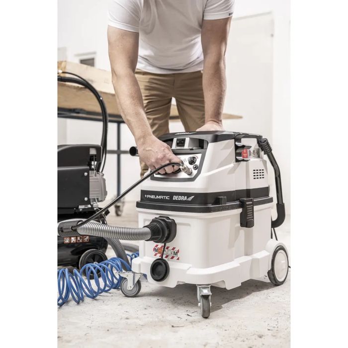 Строителна прахосмукачка за Жираф филтър клас M, DEDRA DED6609