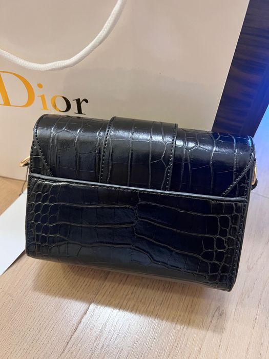 Чанта черна диор