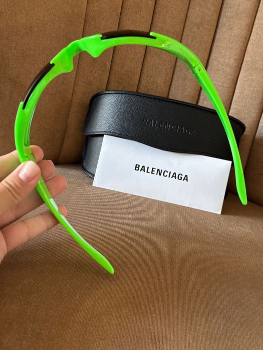 Balenciaga wraparound очила, original