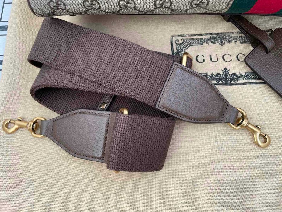 GUCCI Оригиналнa Чанта Ophidia Гучи Supreme Canvas Bowling Savoy Bag