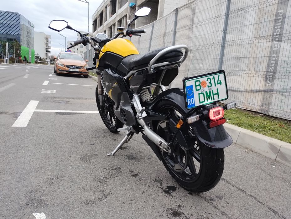 Motocicleta  electrica Super Soco TC Max, permis B (cu atestat)