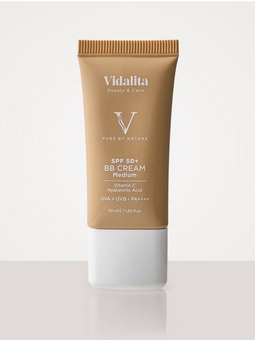 BB CREAM SPF 50+ VIDALITA (Турция) оттенок:medium 50 мл