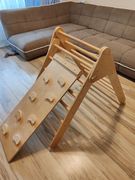 Триъгълник на Пиклер с рампа – Ръчно изработен за вдъхновяваща игра