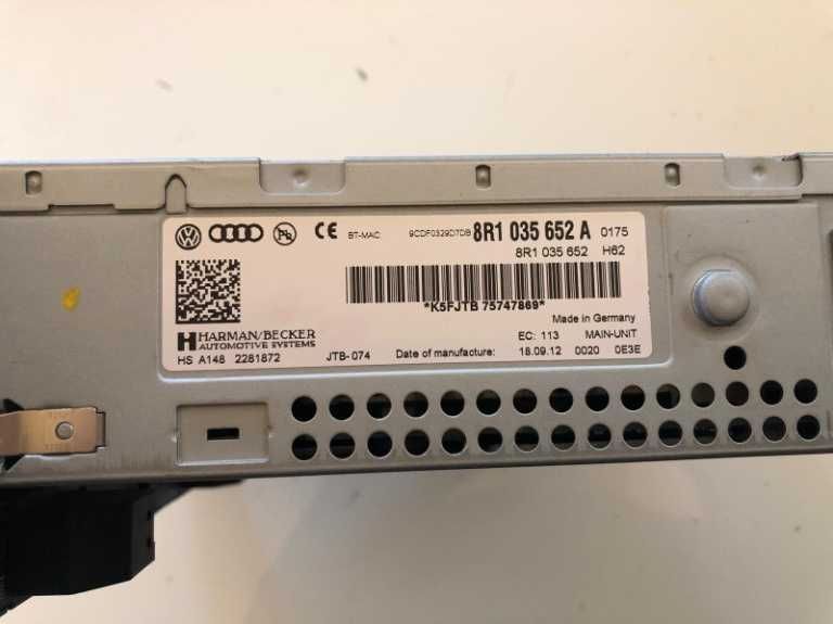 CD Player Audi A5 8R1035652A
