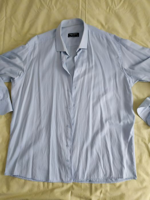 Cămașă bărbați 45, 46 noi și outlet alb, mov, albastru, maro, violet