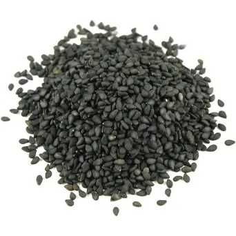 Seminţe de susan negru,bogate in vitamine, minerale, fibre şi acizi