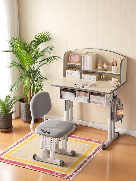 Bolalar parta va stul to'plami, balandligi sozlanadi /Стол и стул dm15