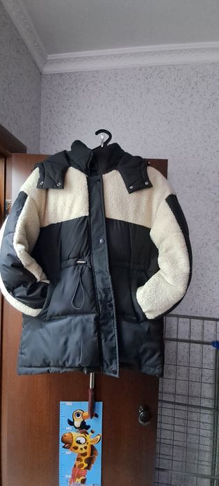 Куртка зимняя со вставками