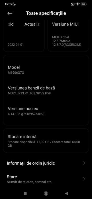 Vând Xiaomi note 8 pro