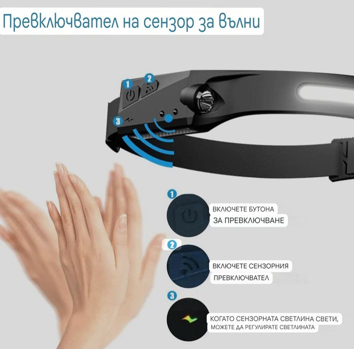 Челник с датчик за светлина