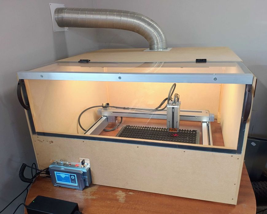 Лазер за Гравиране и Рязане iKier K1 Pro 24W