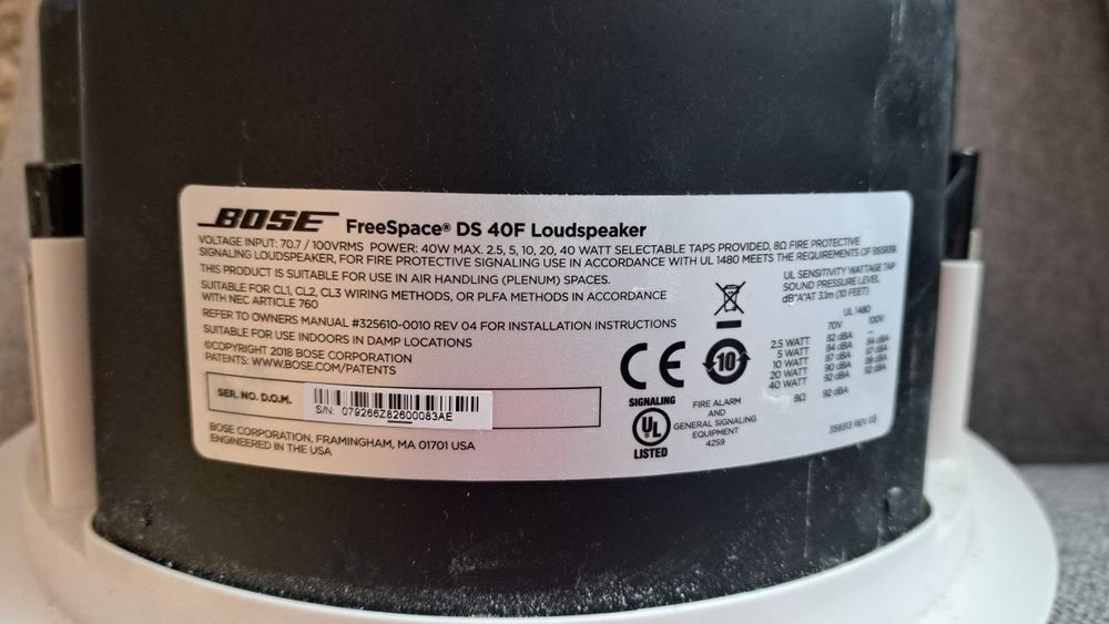 Vand boxe bose FreeSpace DS40F