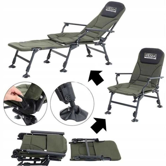 Риболовен стол-легло Carp 150кг.