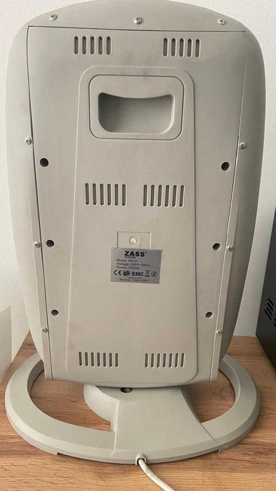 Radiator cu halogen Zass HS 01, 1200 W, 3 trepte, cu protectie