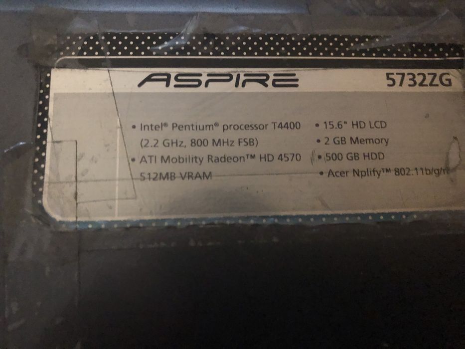 Лаптоп acer aspire