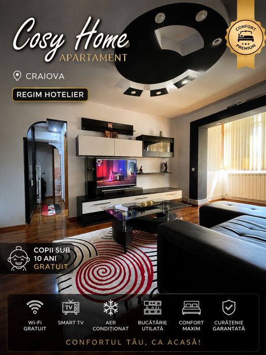 Ofer Factura Fiscală/Regim Hotelier Craiova 3️⃣Camere