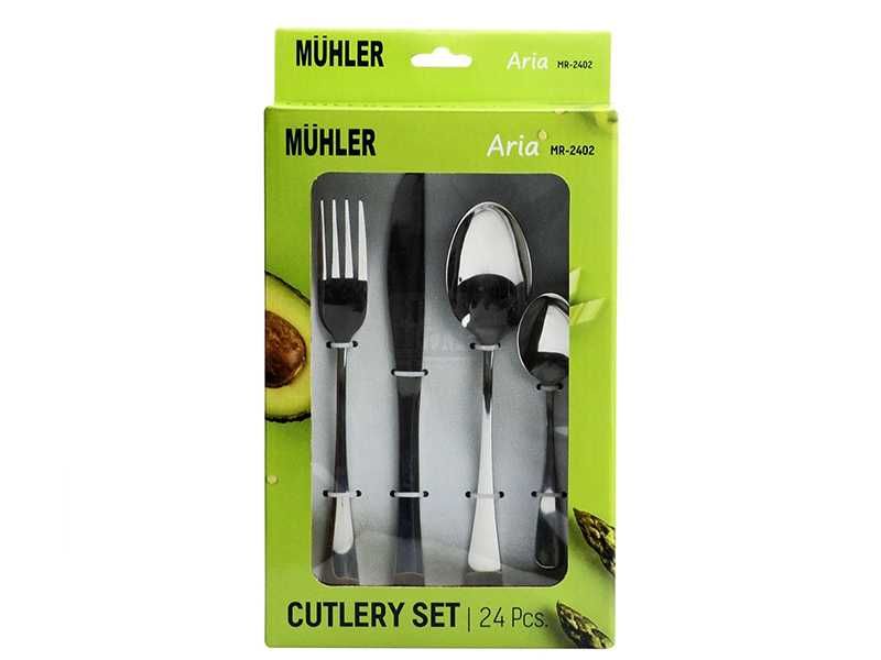НОВИ! Прибори за хранене 24 части Muhler Aria MR-2402