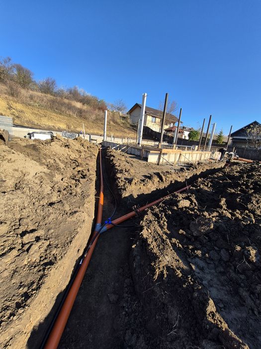 Execut lucrări de canalizare si apa