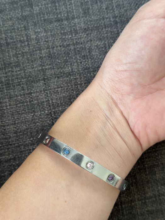 Bratara Cartier Love Rainbow